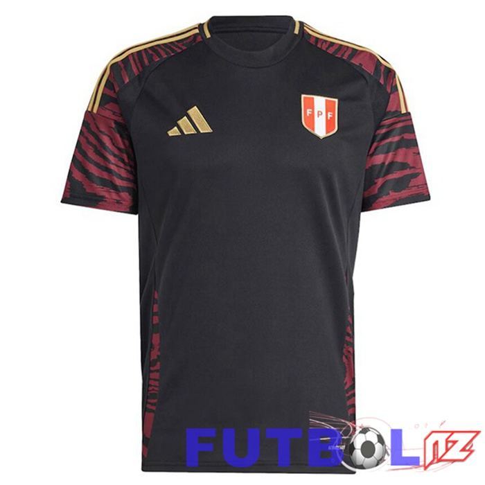Camiseta Nacional Perú Segunda Negro 2024/2025 Camiseta Nacional Perú Segunda Negro 2024/2025