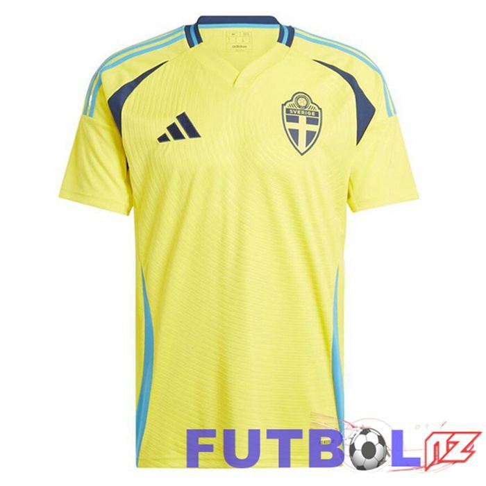 Camiseta Nacional Suecia Primera Amarillo 2024/2025