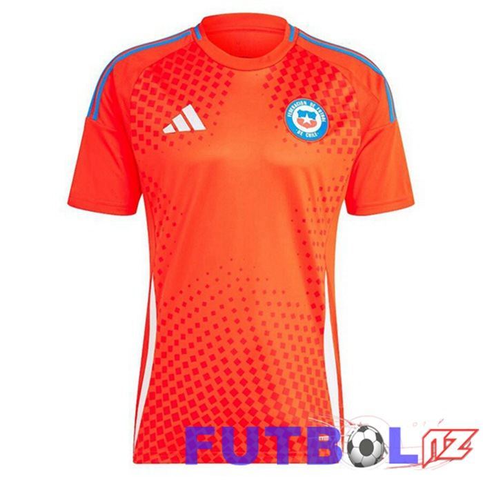 Camiseta Nacional Chile Primera Rojo 2024/2025 Camiseta Nacional Chile Primera Rojo 2024/2025