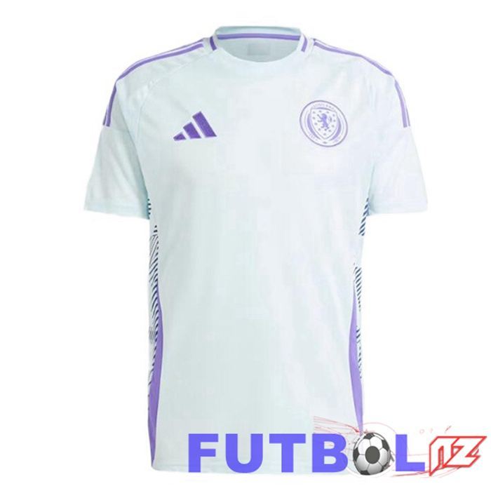 Camiseta Nacional Escocia Segunda Azul 2024/2025 Camiseta Nacional Escocia Segunda Azul 2024/2025