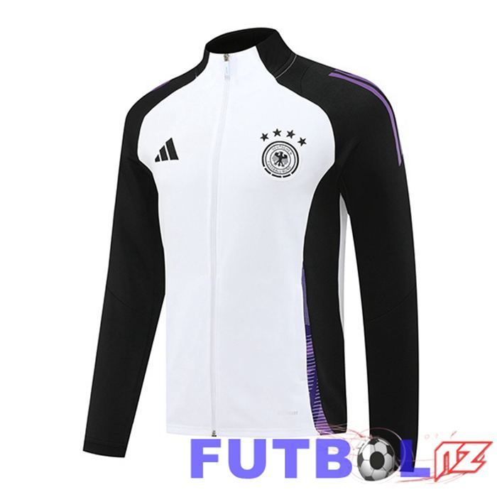 Chaquetas Futbol Alemania Blanco 2024/2025