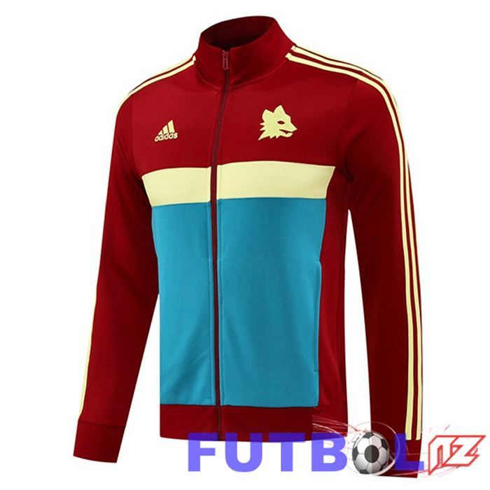 Chaquetas Futbol AS Roma Rojo 2024/2025 Chaquetas Futbol AS Roma Rojo 2024/2025