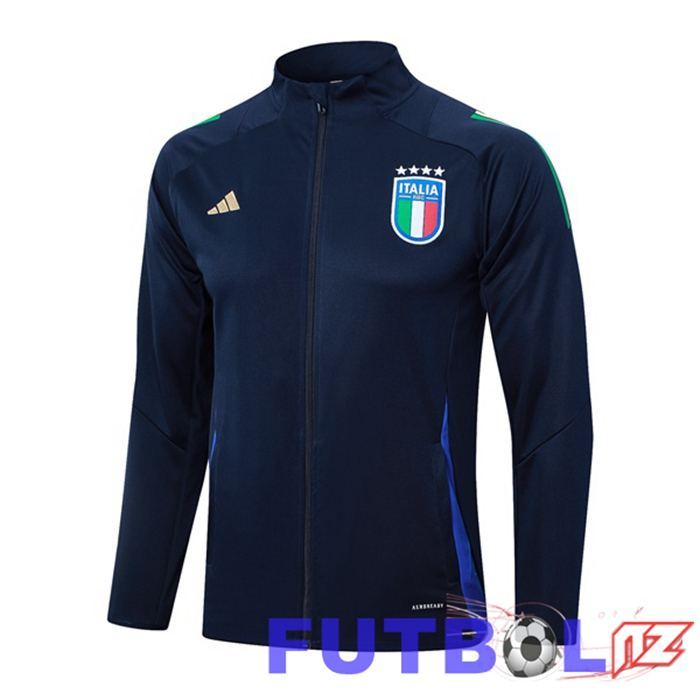 Chaquetas Futbol Italia Azul Real 2024/2025