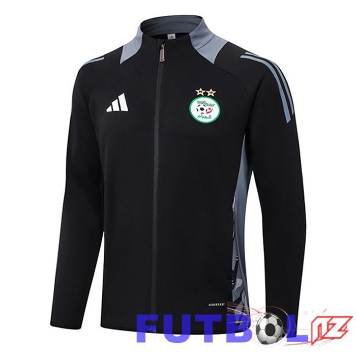 Chaquetas Futbol Argelia Negro 2024/2025