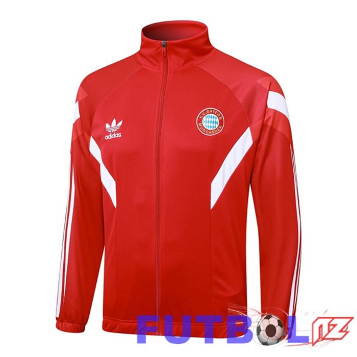 Chaquetas Futbol Bayern Munich Rojo 2024/2025
