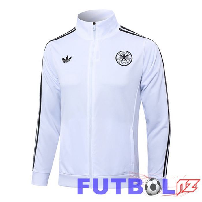 Chaquetas Futbol Alemania Blanco 2024/2025