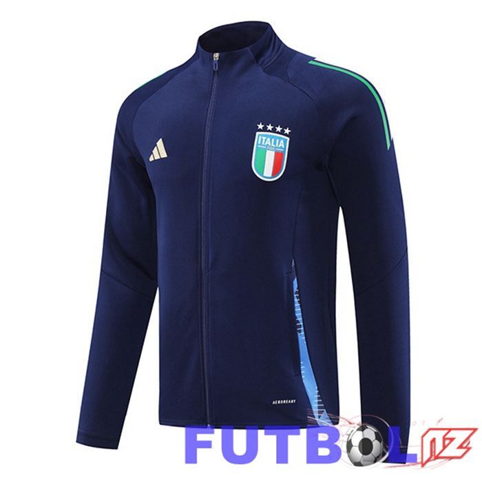 Chaquetas Futbol Italia Azul Real 2024/2025