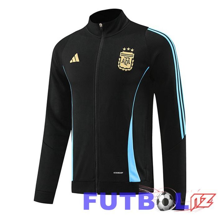 Chaquetas Futbol Argentina Negro 2024/2025