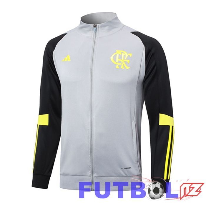 Chaquetas Futbol Flamengo Gris 2024/2025