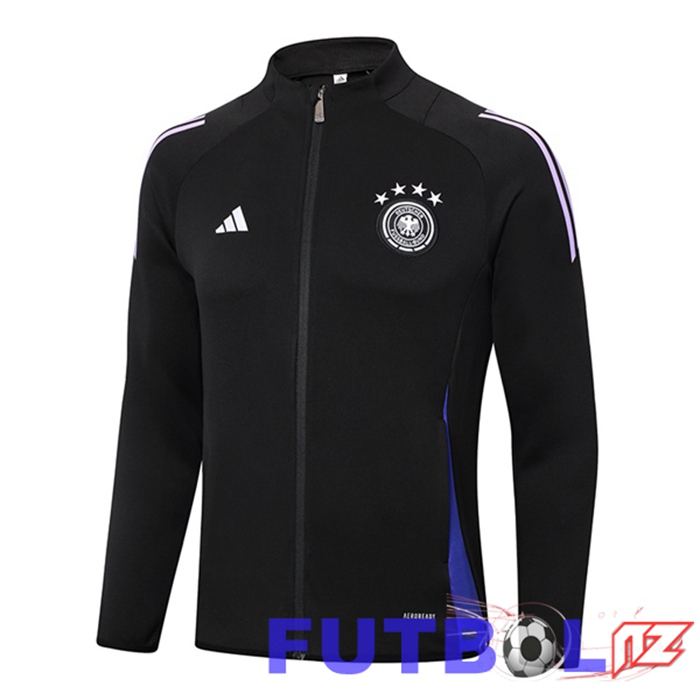 Chaquetas Futbol Alemania Negro 2024/2025