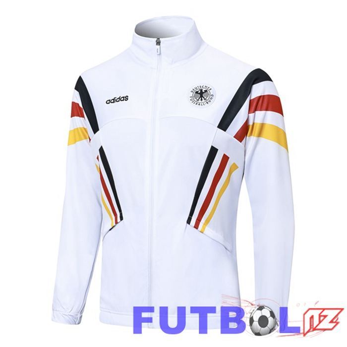 Chaquetas Futbol Alemania Blanco 2024/2025
