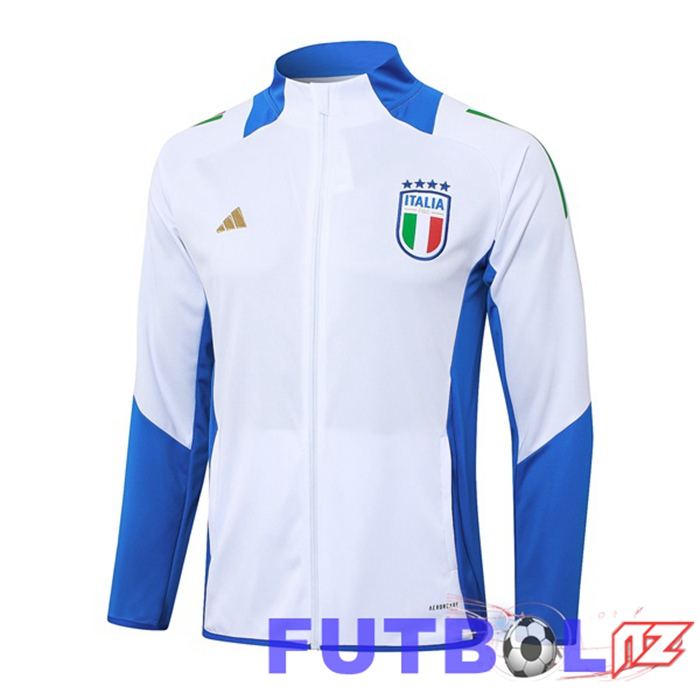 Chaquetas Futbol Italia Blanco 2024/2025