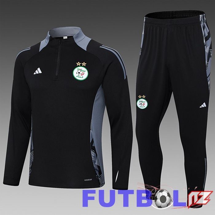 Chandal Equipos De Futbol Argelia Ninos Negro 2024/2025