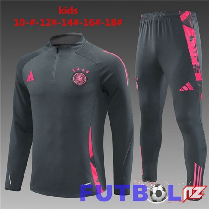 Chandal Equipos De Futbol Alemania Ninos Gris 2024/2025