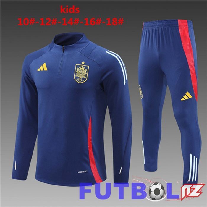 Chandal Equipos De Futbol España Ninos Azul 2024/2025