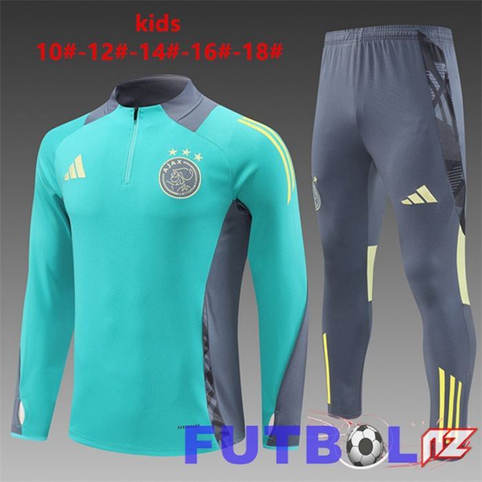 Chandal Equipos De Futbol AFC Ajax Ninos Verde 2024/2025