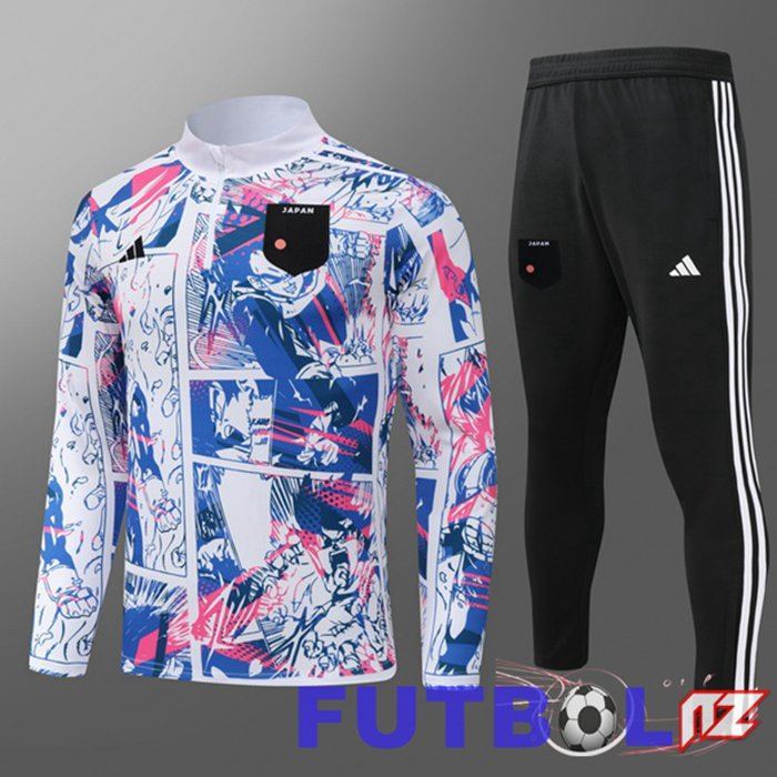 Chandal Equipos De Futbol Japon Ninos Blanco 2024/2025