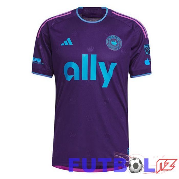 Camisetas De Futbol Charlotte FC Segunda Púrpura 2024/2025