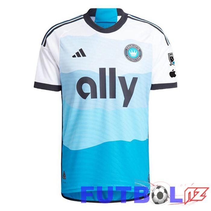 Camisetas De Futbol Charlotte FC Primera Azul Blanco 2024/2025