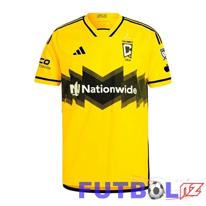 Camisetas De Futbol Columbus Crew Primera Amarillo 2024/2025