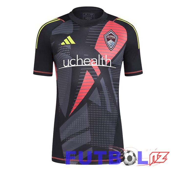Camisetas De Futbol Colorado Rapids Portero Negro 2024/2025