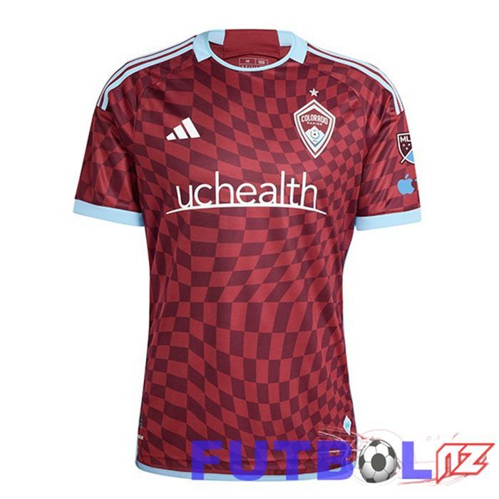 Camisetas De Futbol Colorado Rapids Primera Rojo 2024/2025