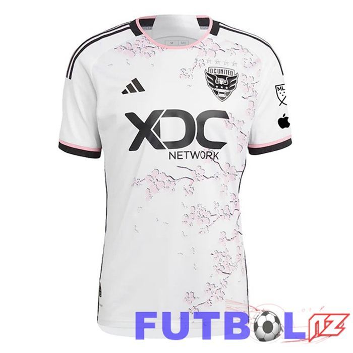 Camisetas De Futbol D.C United Segunda Blanco 2024/2025