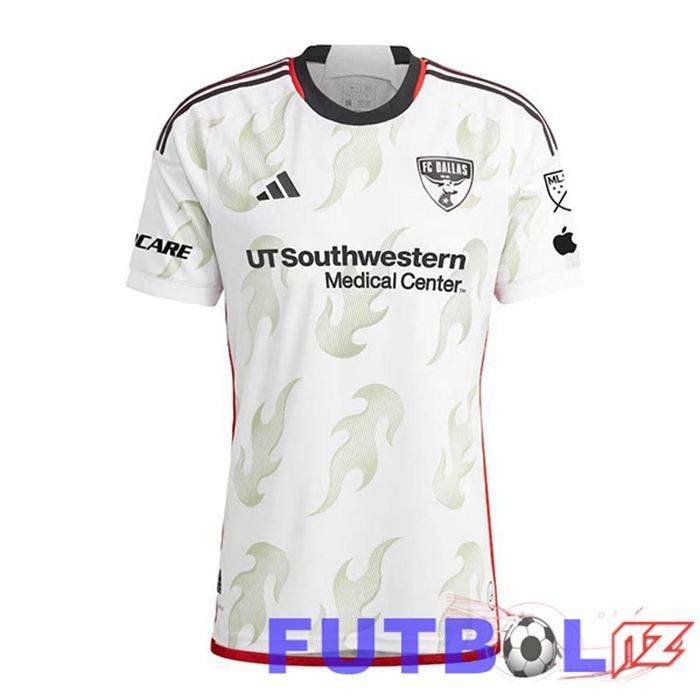 Camisetas De Futbol FC Dallas Segunda Blanco 2024/2025
