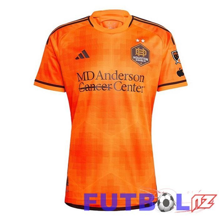 Camisetas De Futbol Houston Dynamo Primera Amarillo 2024/2025