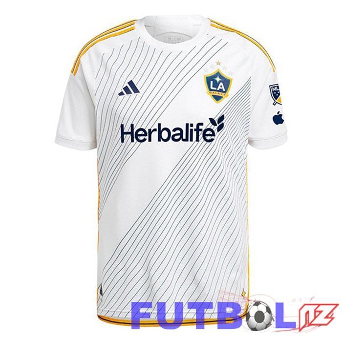 Camisetas De Futbol LA Galaxy Primera Blanco 2024/2025