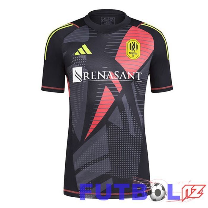 Camisetas De Futbol Nashville SC Portero Negro 2024/2025