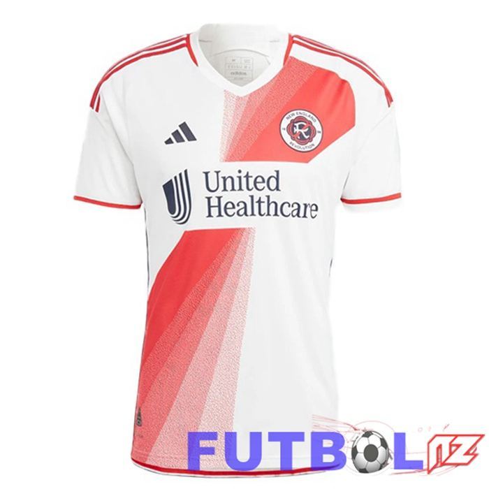 Camisetas De Futbol New England Revolution Segunda Blanco 2024/2025