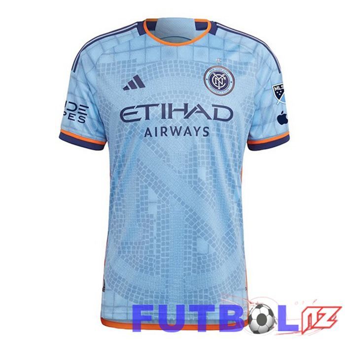 Camisetas De Futbol New York City Primera Azul 2024/2025