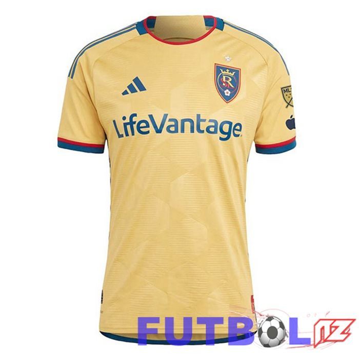 Camisetas De Futbol Real Salt Lake Segunda Azul Amarillo 2024/2025