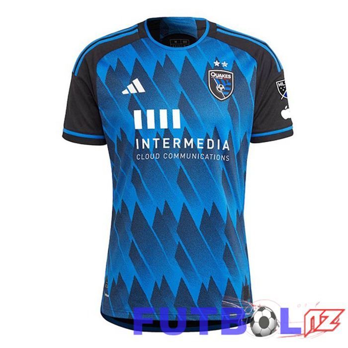 Camisetas De Futbol San Jose Earthquakes Primera Azul 2024/2025