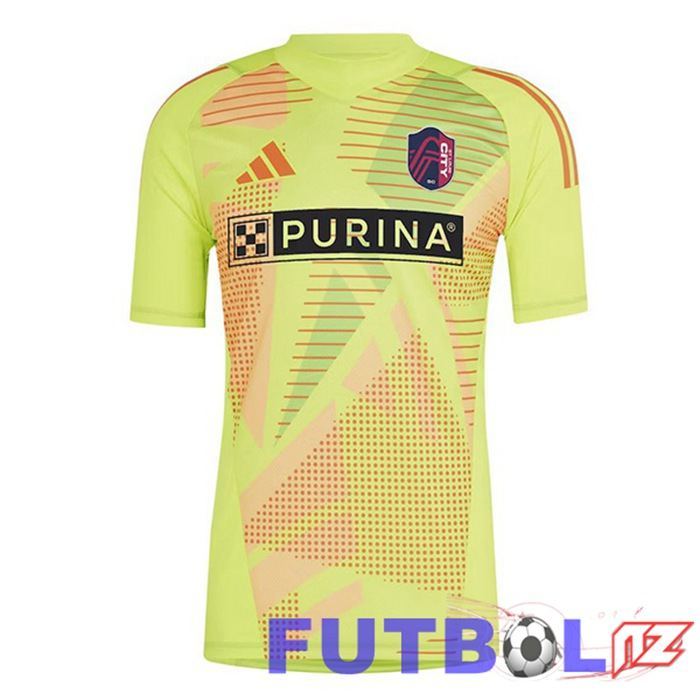 Camisetas De Futbol St.Louis City FC Portero Amarillo 2024/2025 Camisetas De Futbol St.Louis City FC Portero Amarillo 2024/2025