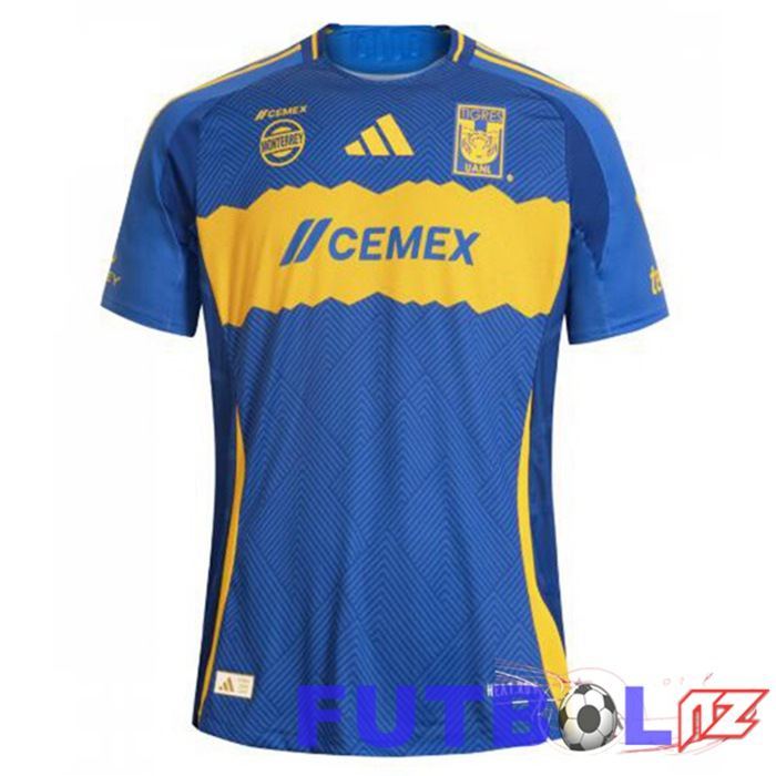 Camisetas De Futbol Tigres UANL Segunda Azul 2024/2025
