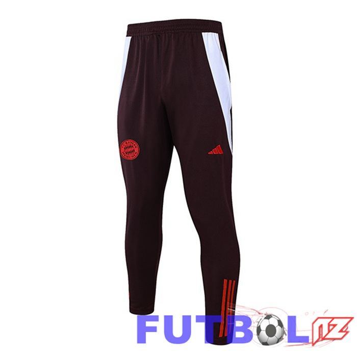 Pantalon Entrenamiento Bayern Munich Rojo 2024/2025