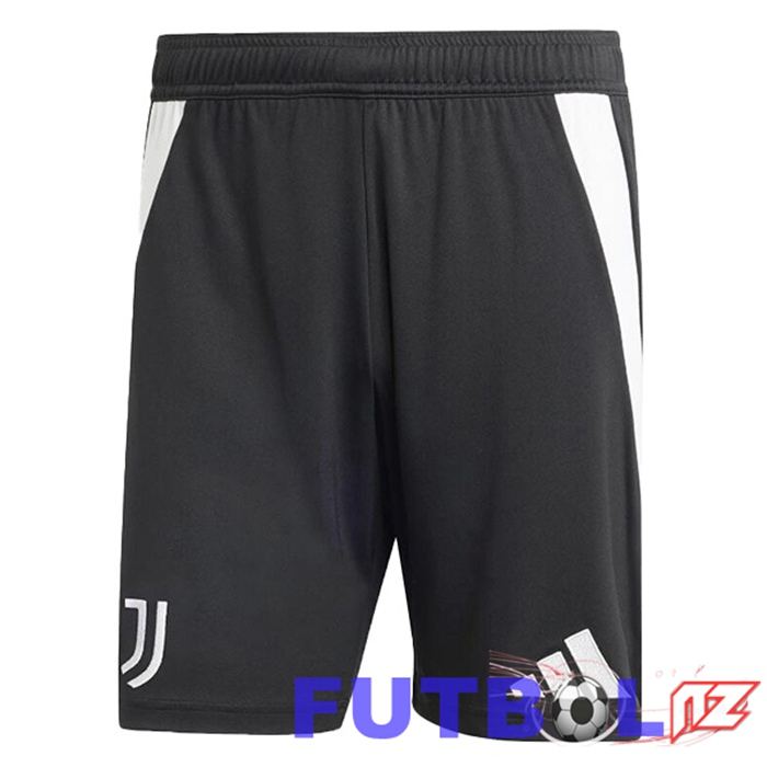 Cortos de Futbol Juventus Primera Negro 2024/2025