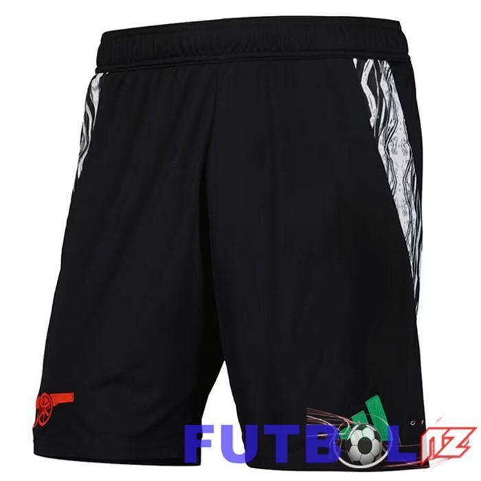 Cortos de Futbol Arsenal Segunda Negro 2024/2025 Cortos de Futbol Arsenal Segunda Negro 2024/2025