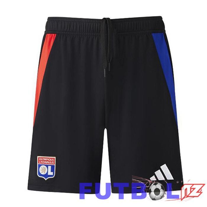 Cortos de Futbol lyon OL Segunda Negro 2024/2025