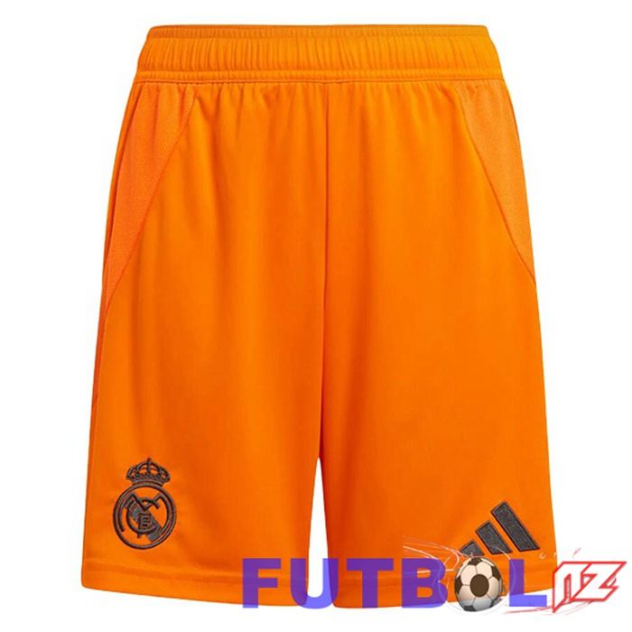 Cortos de Futbol Real Madrid Segunda Naranja 2024/2025