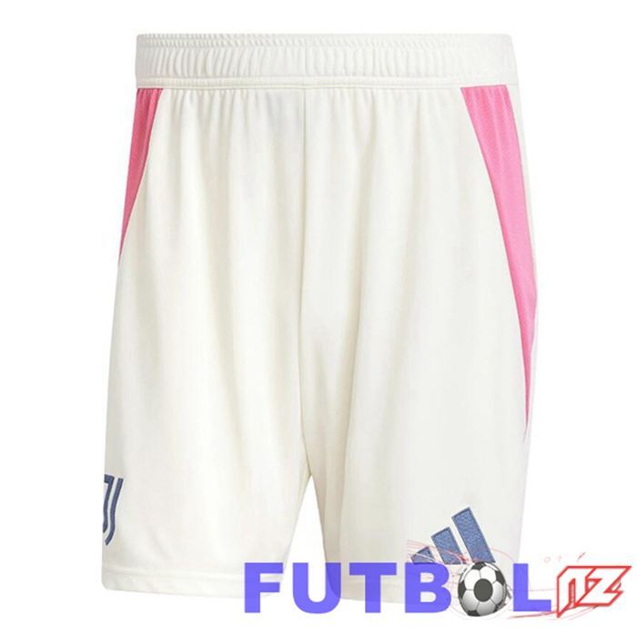 Cortos de Futbol Juventus Segunda Blanco 2024/2025