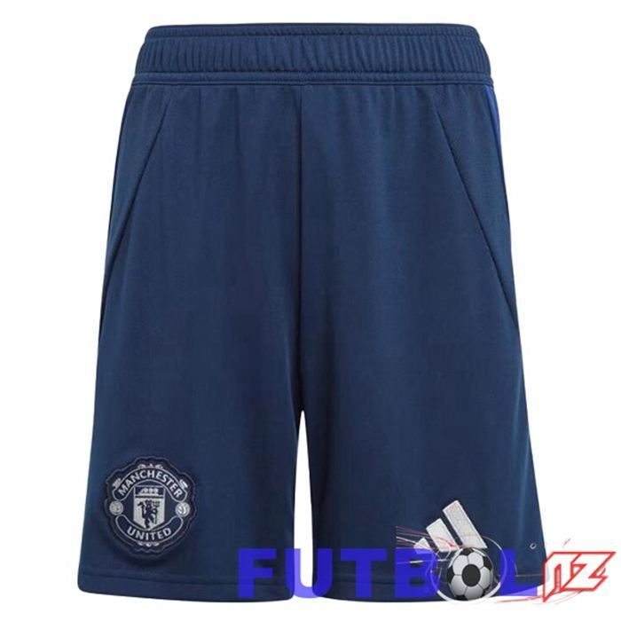 Cortos de Futbol Manchester United Segunda Azul 2024/2025
