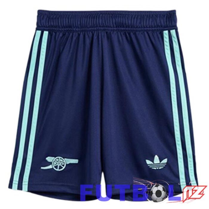 Cortos de Futbol Arsenal Tercera Azul Real 2024/2025 Cortos de Futbol Arsenal Tercera Azul Real 2024/2025