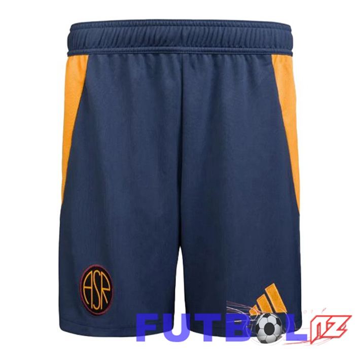 Cortos de Futbol AS Roma Tercera Azul Real 2024/2025