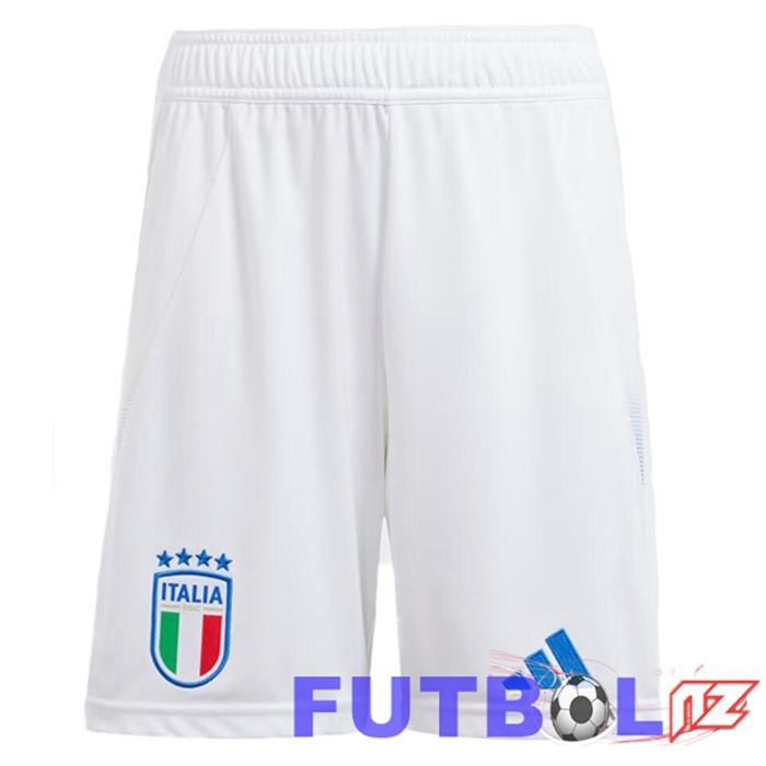 Cortos de Futbol Italia Primera Blanco 2024/2025