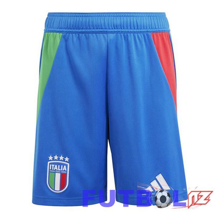 Cortos de Futbol Italia Segunda Azul 2024/2025