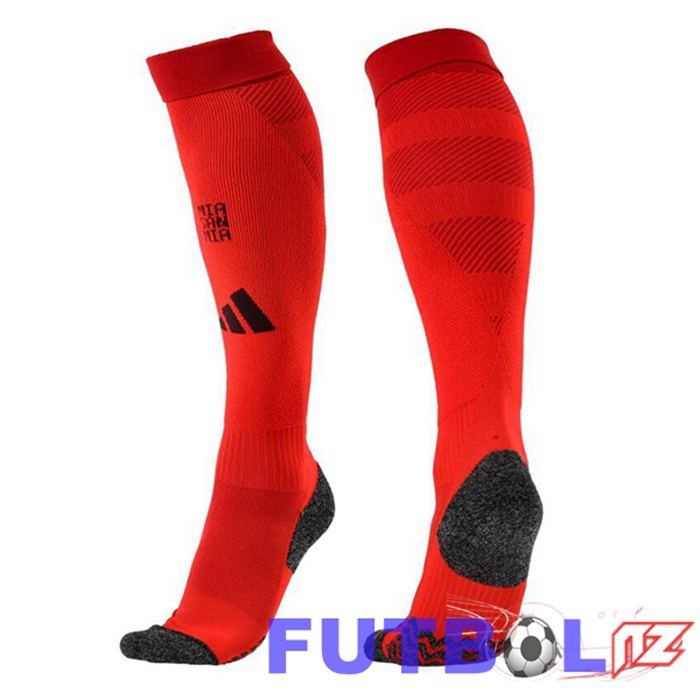 Calcetines De Futbol Bayern Munich Primera Rojo 2024/2025