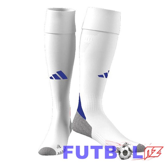 Calcetines De Futbol OL Primera Blanco 2024/2025